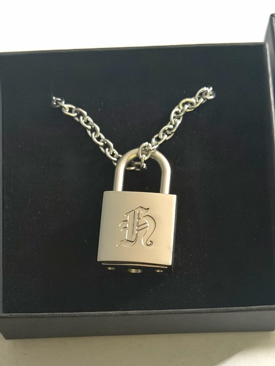 Stray Kids Jewelry - Stray Kids Skz Hyunjin Necklace Designed Lock and Key